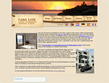 Tablet Screenshot of casaluiz.com